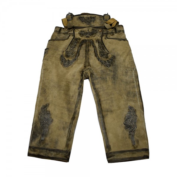 Men's Long Lederhosen