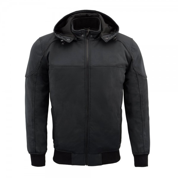 Mens Soft Shell Heated Racing Style Jacket w/ Deta...