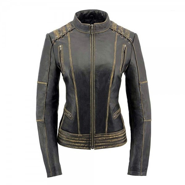 Leather Racing  Jacket