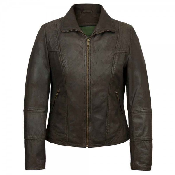 Ladies Leather Jacket